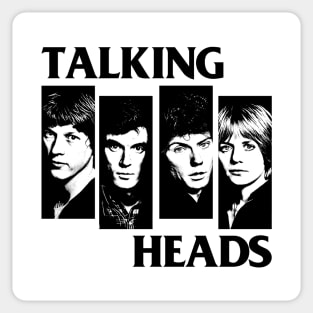 Talking Heads // Original Punksthetic Fan Art Design Sticker